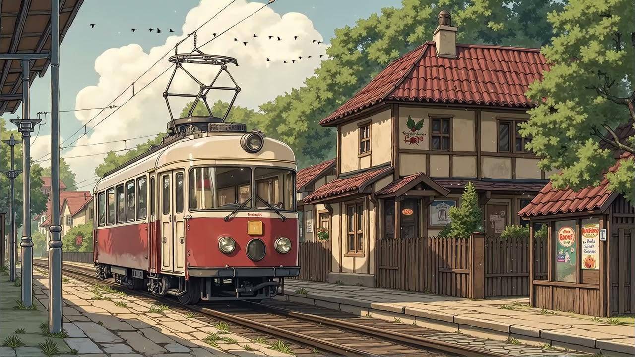 village stroll peaceful moments by the tracks   a playlist for quiet rides