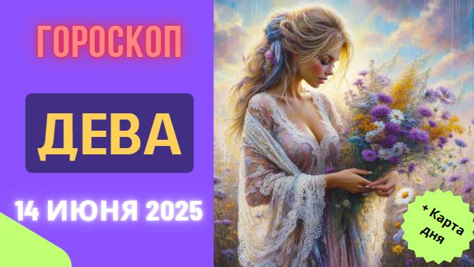 ♍ ГОРСКОП НА СЕГОДНЯ 14 ИЮНЯ — ДЕВЫ, ПЛАНИРУЙТЕ И ПРИВОДИТЕ В ПОРЯДОК!
