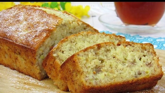 Банановый кекс
