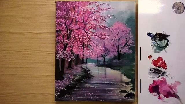 Как нарисовать 4 простых пейзажа