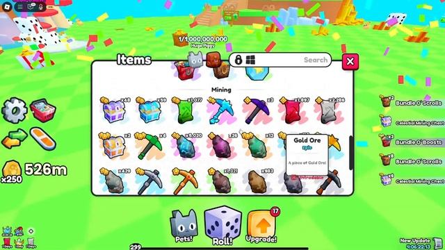 !Выбил ХУГА! ОТКРЫЛ 100 НОВЫХ Runic Mining Ches! Roblox Pets Go