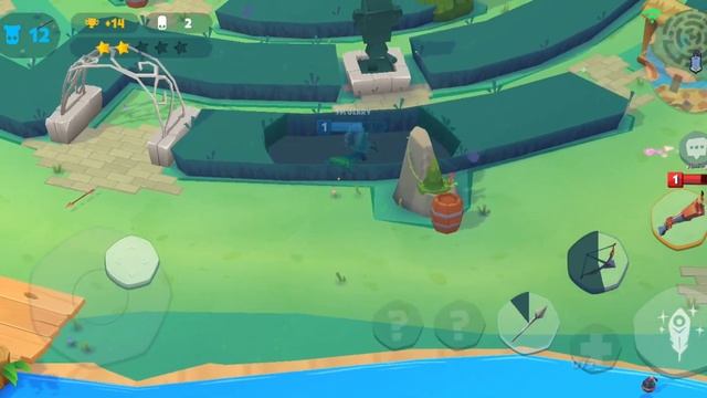 Открыл мой 1 легендарный ящик в игре Zooba/зуба и поиграл