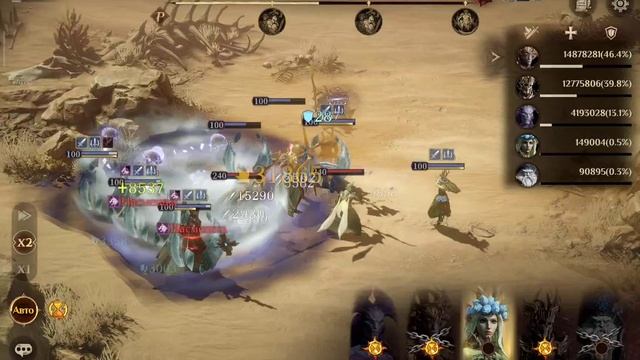 Dragonheir:Silent Gods Тень хаоса Ифейр 73м SUMMON TEAM | Season 4