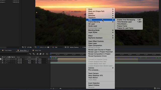 After Effects Course 031 Quickly Reversing Animations