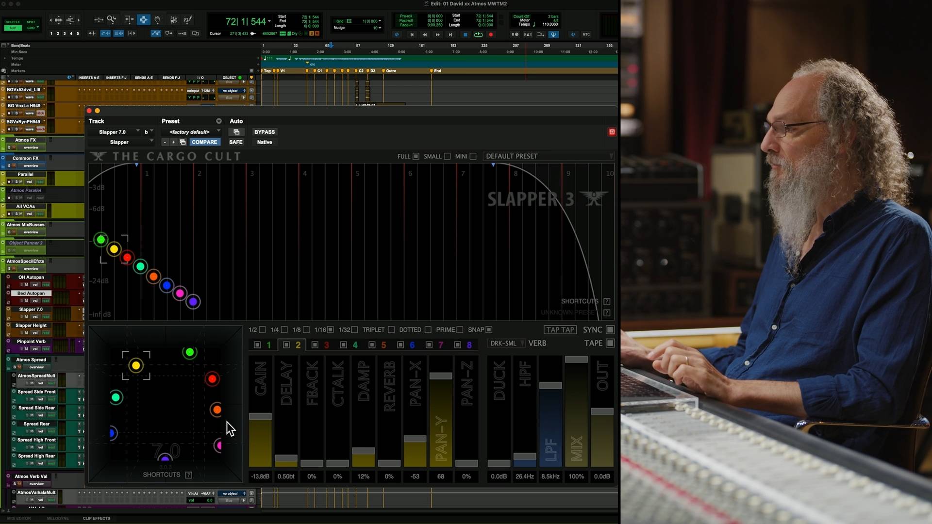 03. Panning, Divergence, Spatialization, Delay and Reverb