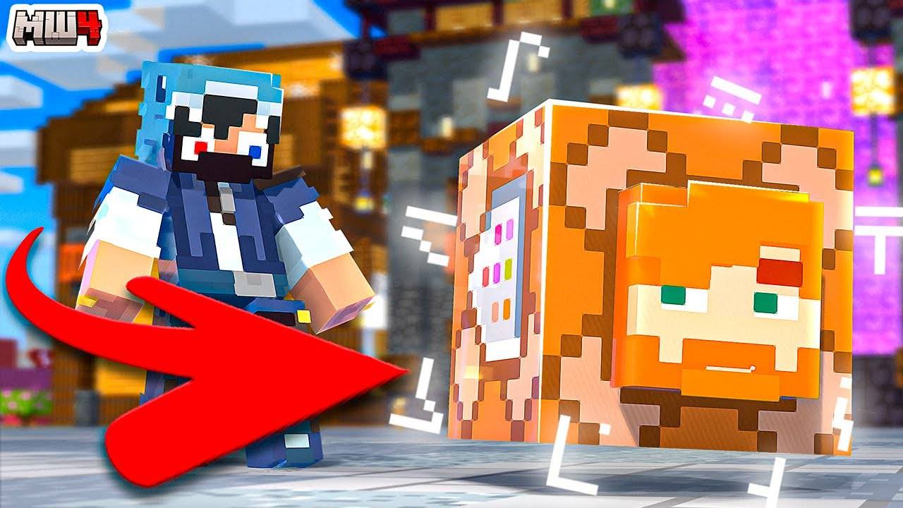 Я Притворился Блоком Чтобы Затроллить Игроков  МайнШилд 4