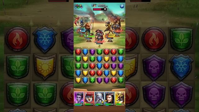 우리다시시작 vs Audacia Time | War | Empires & Puzzles Орда Зомби