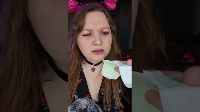 АСМР Распаковка и обзор прокладок 💸 #asmr #асмр #unpacking #unboxing