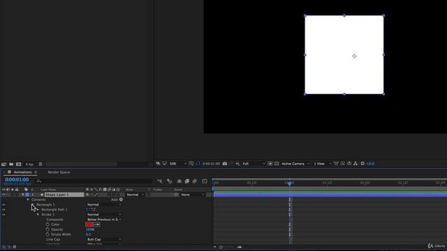 After Effects Course 016 Adding and Editing Keyframes + Opacity Animations