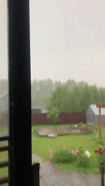 🌧️В Подмосковном Ступино уже начался ливень🌧️