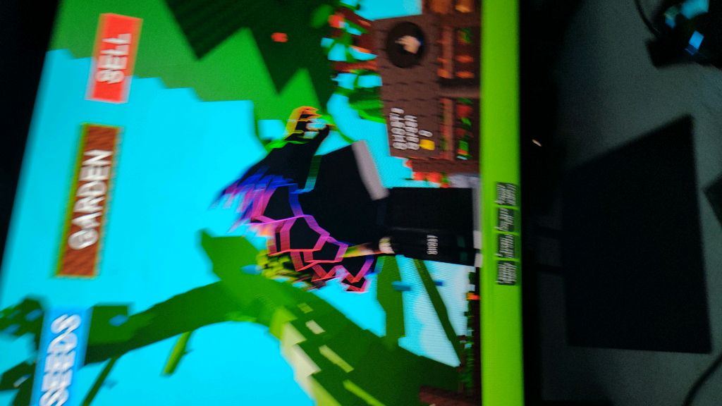 играю в skibi defense и grow a garden