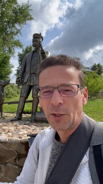 Памятник Водовозу в Коломне #коломна