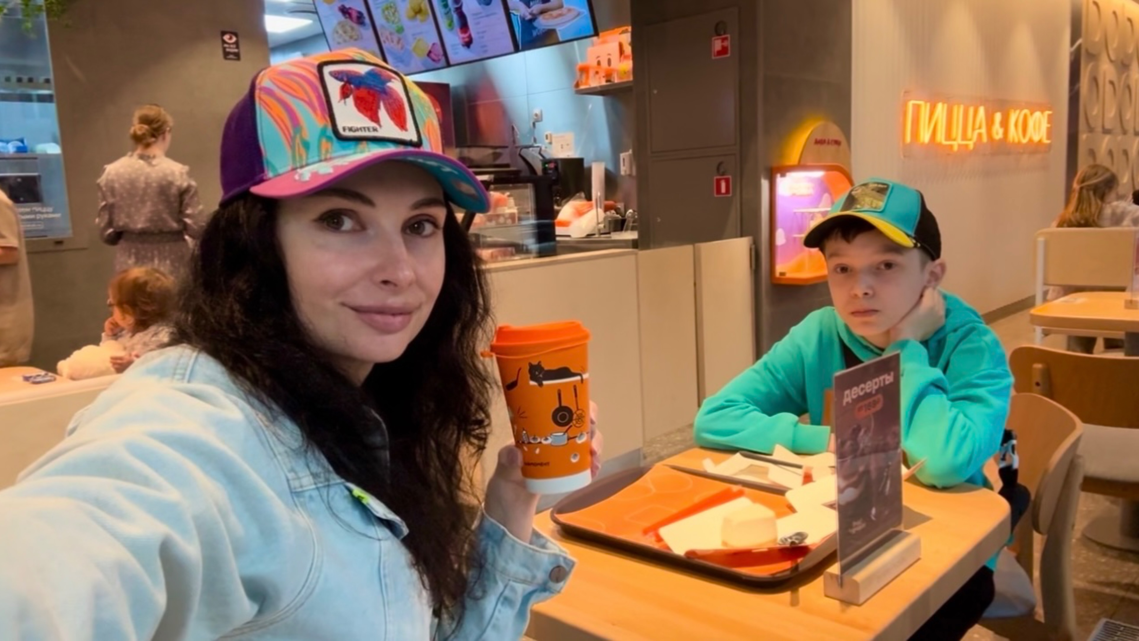 Чизкейк 🍰 и Латте☕️ в ДоДо 🍕