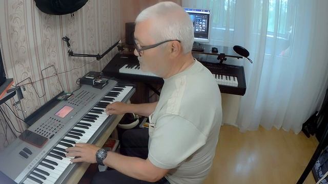Гляжу в озера синие.кавер.Ketron sd1