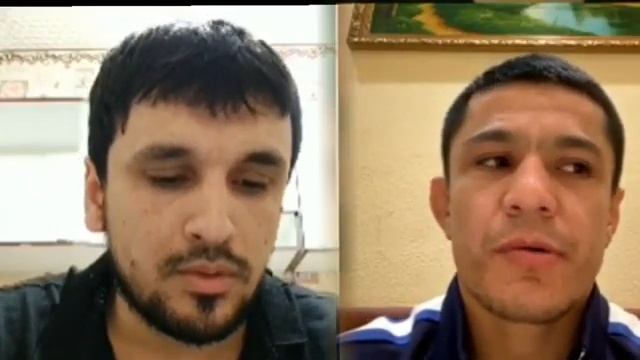 интервью с Тажикиский боец Азам Гафуров На Прямой Эфи?