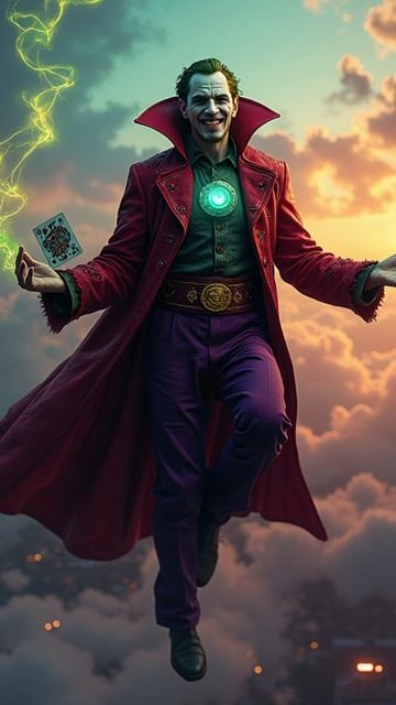 Dr.Strange WITH Villains DC #drstrange #dccomics #dc #flash  #marvel #avengers #blackadam #joker