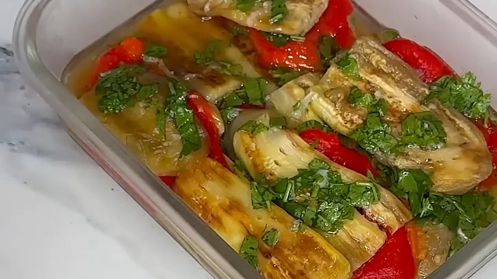 ЗАКУСКА на миллион...🍆😋    Рецепт в описании ✍️