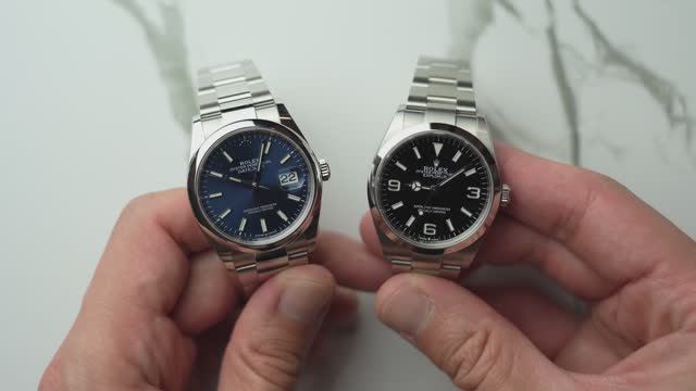 Какой Rolex 36mm выбрать? Datejust ref.126200 VS Explorer ref.124270
