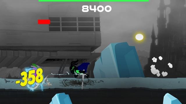 я играю в Stickman the flash
