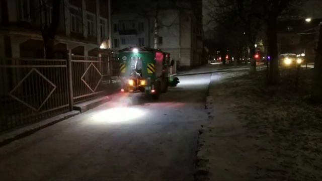 Содержание УДС после первого снегопада
