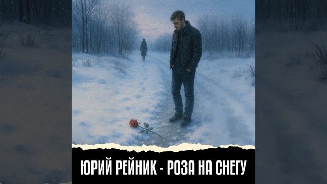Роза на снегу