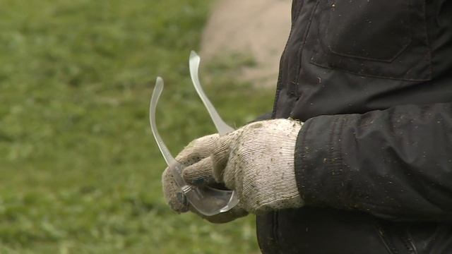 Городские газоны приводят в порядок в Череповце