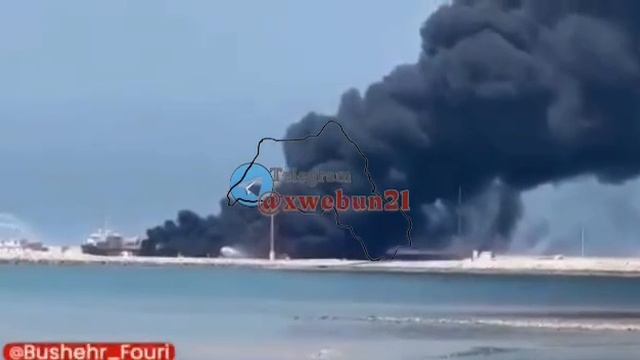 Город-порт Бушир на Юге Ирана так же подвергся атаке.