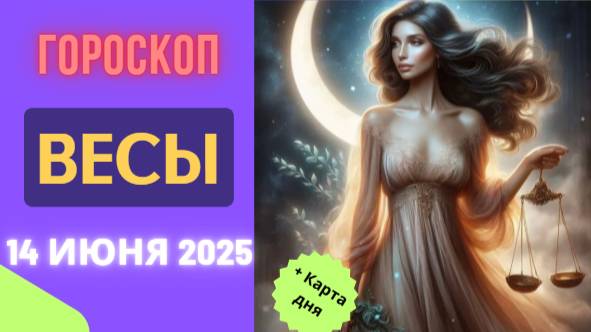 ♎ ГОРСКОП НА СЕГОДНЯ 14 ИЮНЯ — ВЕСЫ, ВРЕМЯ НАЙТИ ГАРМОНИЮ!