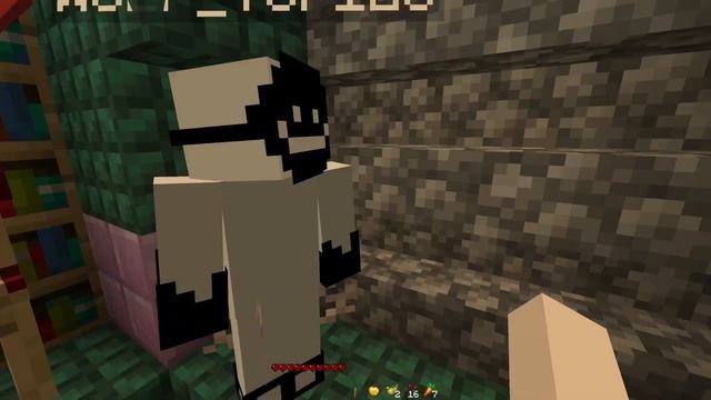 мы сбежали от страшного жителя в маинкрафт/// прохожде?