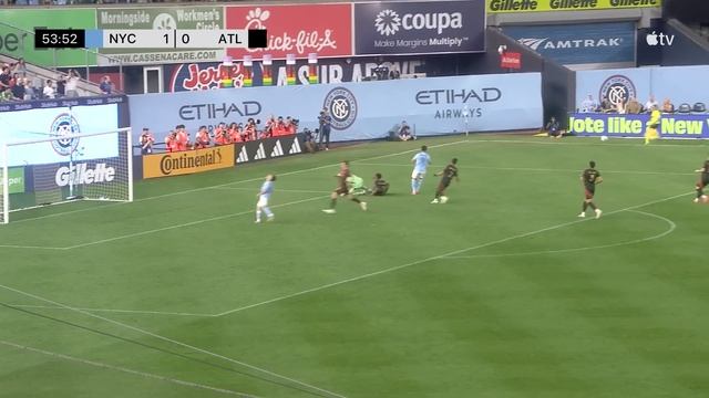 New York City FC vs. Atlanta United | Hannes Wolf Brace with Taty Castellanos In Attendance!