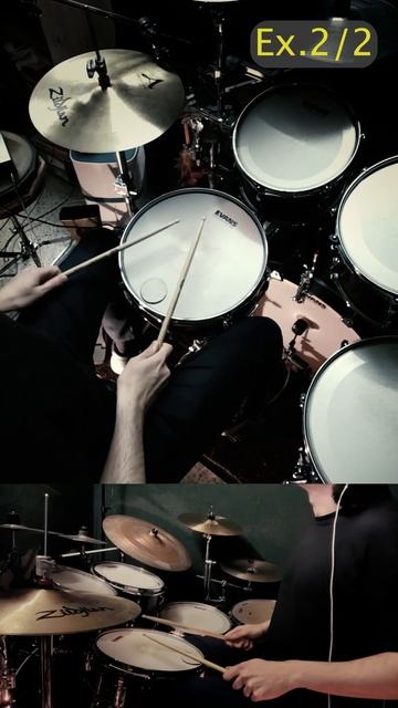 Барабанный курс “Prompted Ghosts”. Пример 2/2.