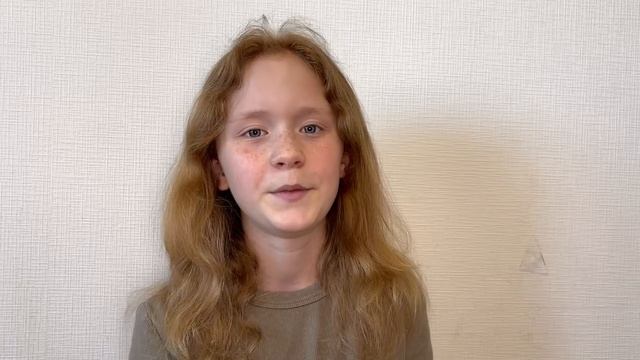 Маргарита Зубарева, 10 лет-актерская визитка (базовая)