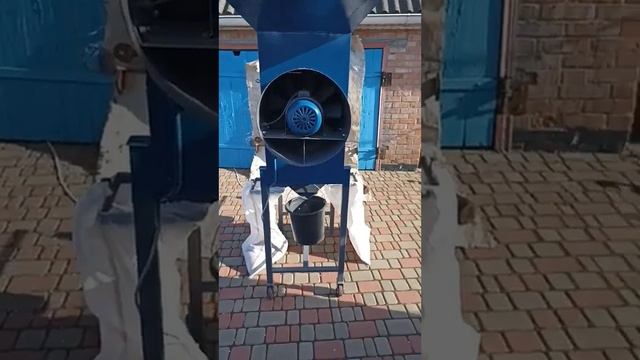 Аеродинамічний сепаратор зерна своїми руками