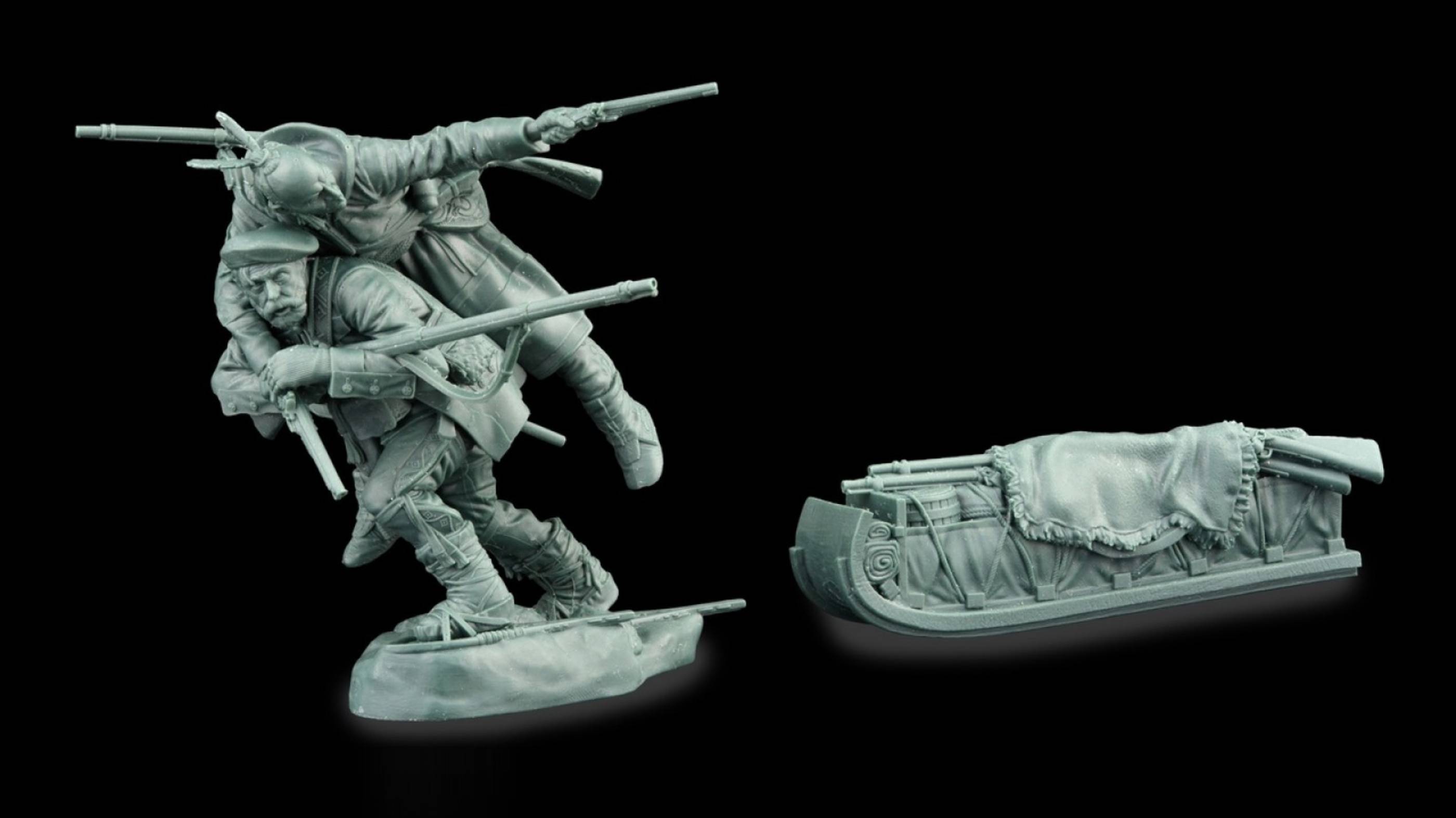 солдатики Plastic Platoon Битва На Снегоступах 3, Франко-Индейская Война, 1754-1763