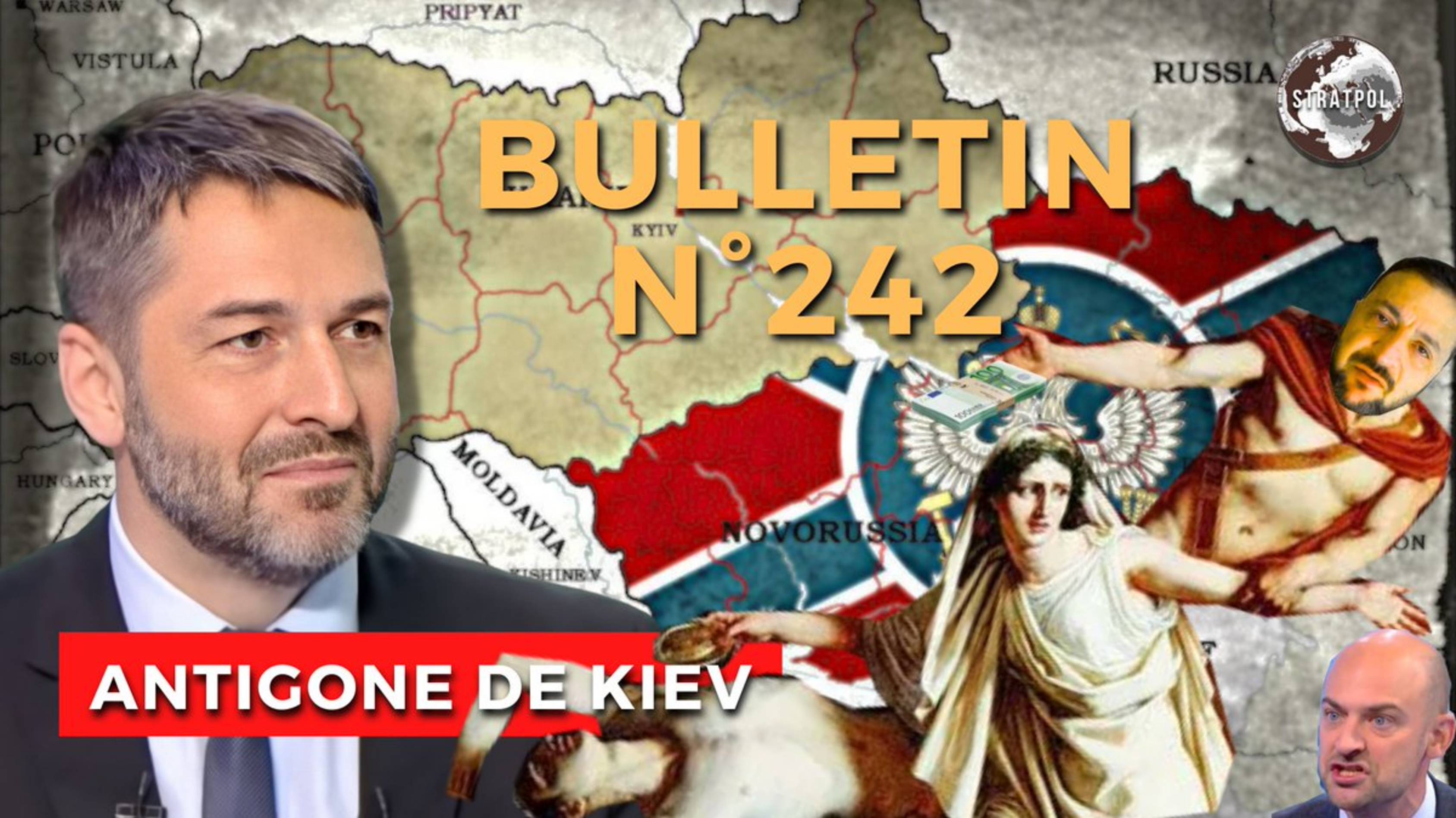 #Stratpol  | Bulletin N°2️⃣4️⃣2️⃣ : Antigone de Kiev 🇺🇦, Guerre sale, pauvre Lecornu 🇫🇷.