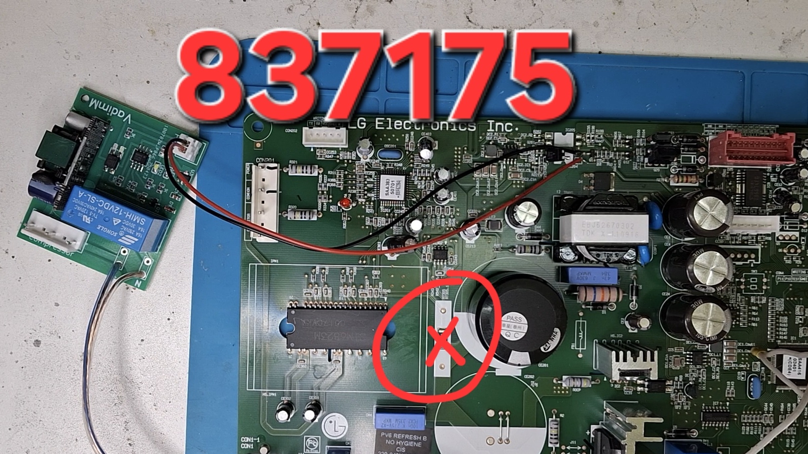 Новая обманка холодильника LG