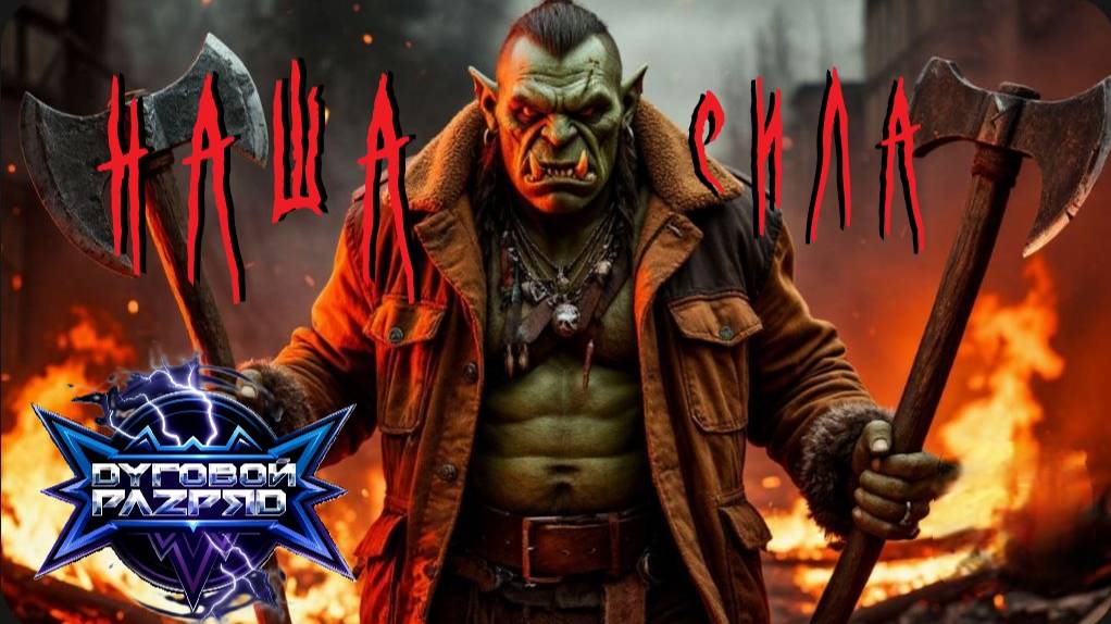 DУГОВОЙ РАZРЯD-"Наша сила" [brutal hard rock] (Ai Suno v4/ А.Щербаков official music video 2025)