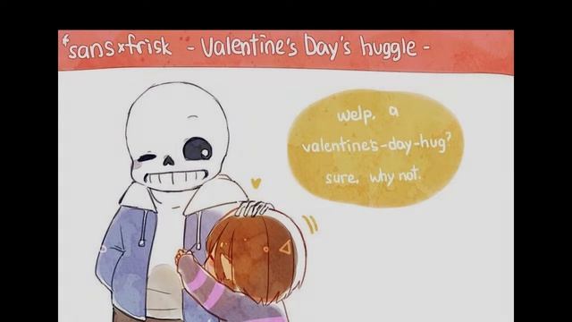 Валентинов день объятий | ФРАНС #1| Undertale comics mix