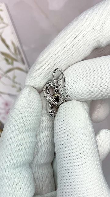 арт: С9419, серьги с бриллиантами