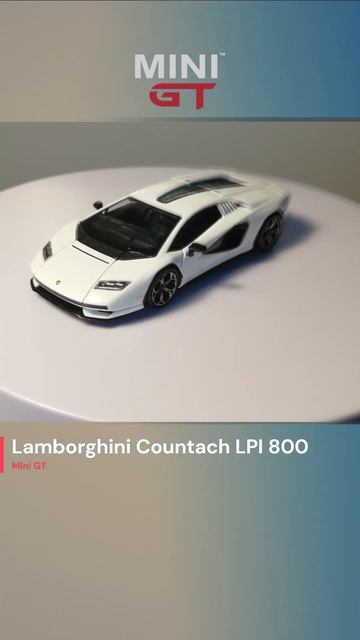 MiniGT | Lamborghini Countach LPI 800 #minigt