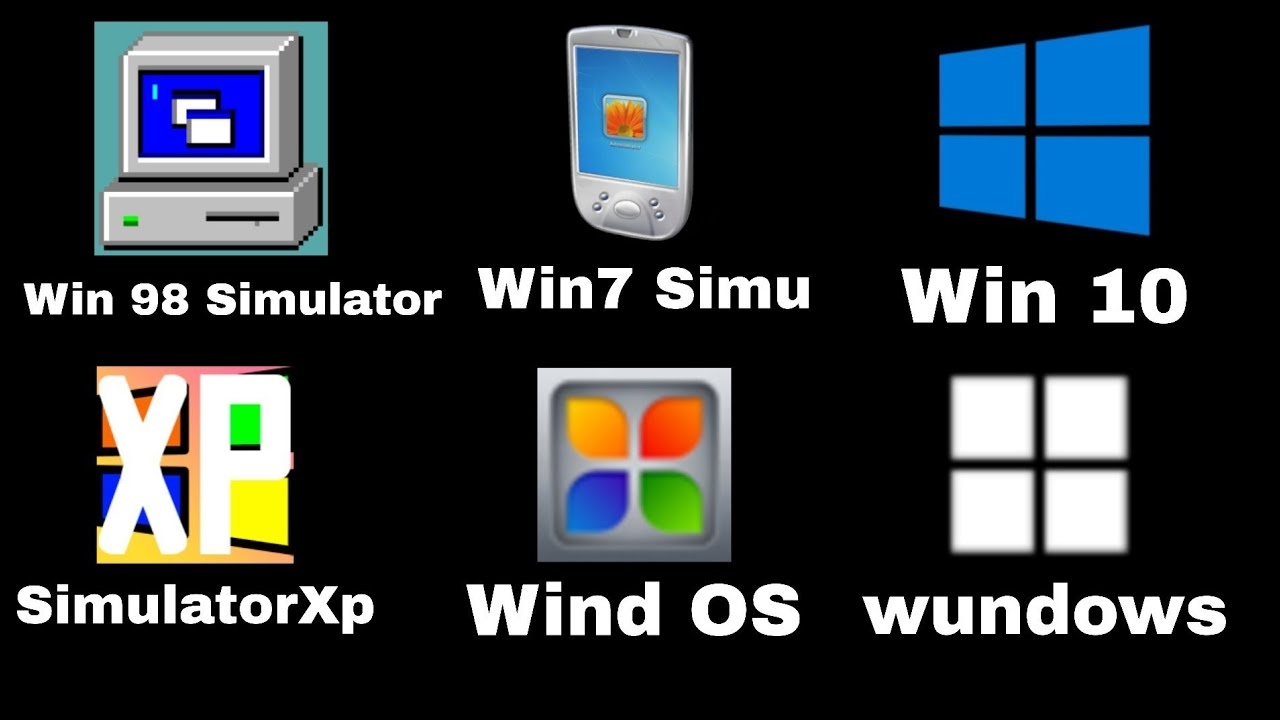 Топ 6 Приложений Симуляторы Windows (С звуковыми эффектами) на андроид /BSOD/Press F