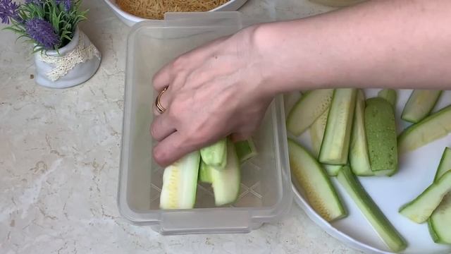 ХРУСТЯЩИЕ КАБАЧКОВЫЕ ПАЛОЧКИ! БЕЗ капли МАСЛА и ЖИРА! Не Жареные Кабачки. Вкусно. Полезно.