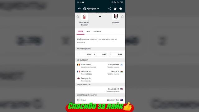 Астон Вилла - Саутгемптон / Ноттингем - Фулхэм | Прогноз