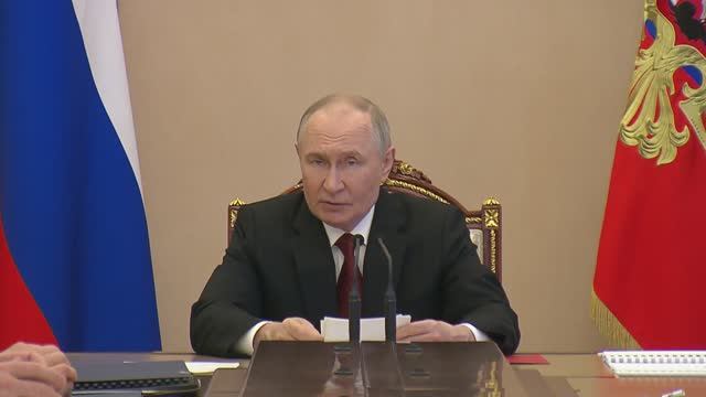 Владимир Путин продолжил серию совещаний проекта программы вооружения на 2027–2036, 12 июня 2025