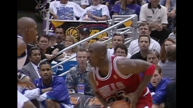 Michael Jordan's ICONIC Flu Game!