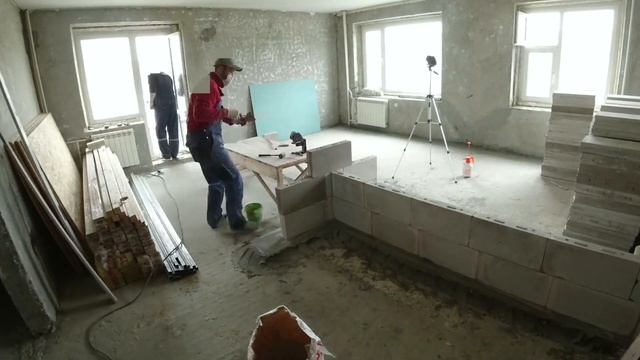PeriferiyaPRO : Ремонт квартиры в Стрежевом , возведение стен из пазогребневых плит