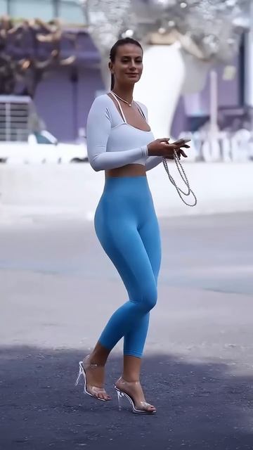 YS4Zg5fUz_A - My fancy tight pants street style summer outfit idea for the day #fashion  #style #out
