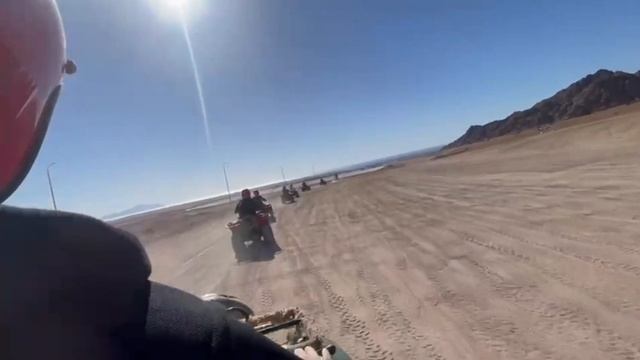 Пустыня Синайского полуострова Шарм-эль-Шейх. Езда на
