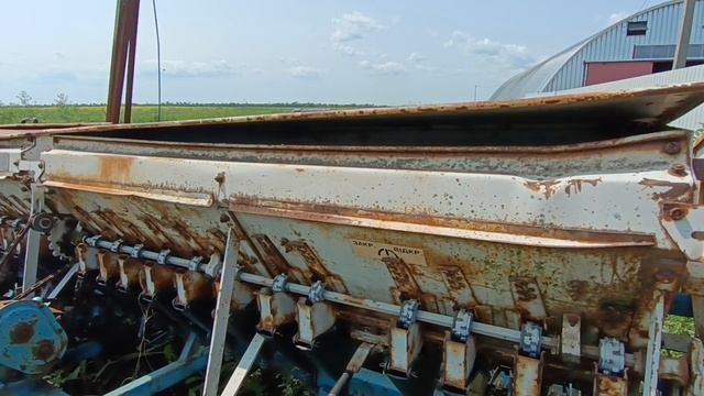 Сеялка зернотуковая рядковая СЗ-5,4 Червона Зирка экспресс-обзор от Константина Сорокина