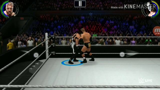 Обзор TRIPLR H в WWE 2K
